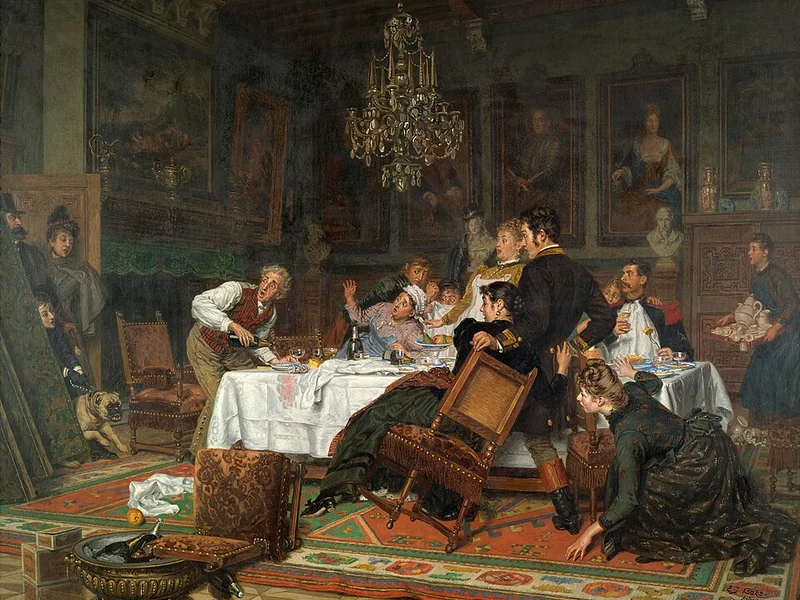 1838-Evert Jan Boks - La sorpresa dell'arrivo inaspettato del maestro